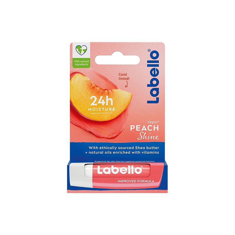 لیپ بالم لبلو هلو Labello Peach shine